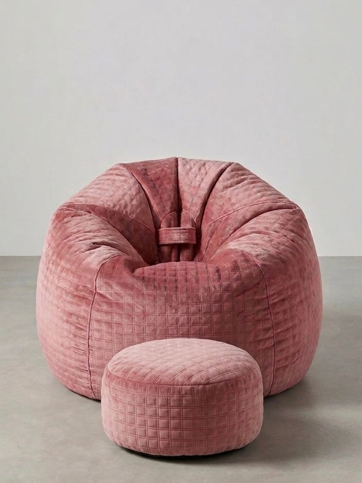Premium Velvet Bean Bag Chair – Soft & Stylish Comfort