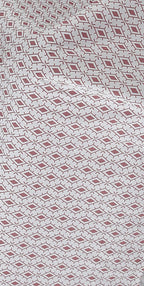 Soft Cotton Diamond in pink 3 Pcs Printed Bedsheet Set