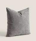 Soft Touch Grey cushion (Cover+filling) 16x16