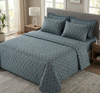 Percale 3 Pcs Printed Bedsheet Set