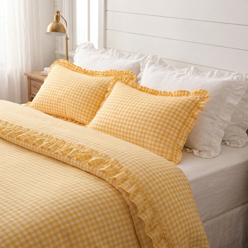Cotton Frill Duvet Cover