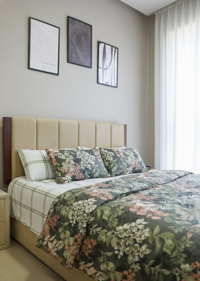 Graden Wisper Bedsheet + Duvet Cover