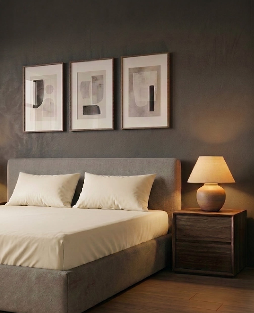 Beige Cotton Sateen Bedsheet 400 tc - image 4