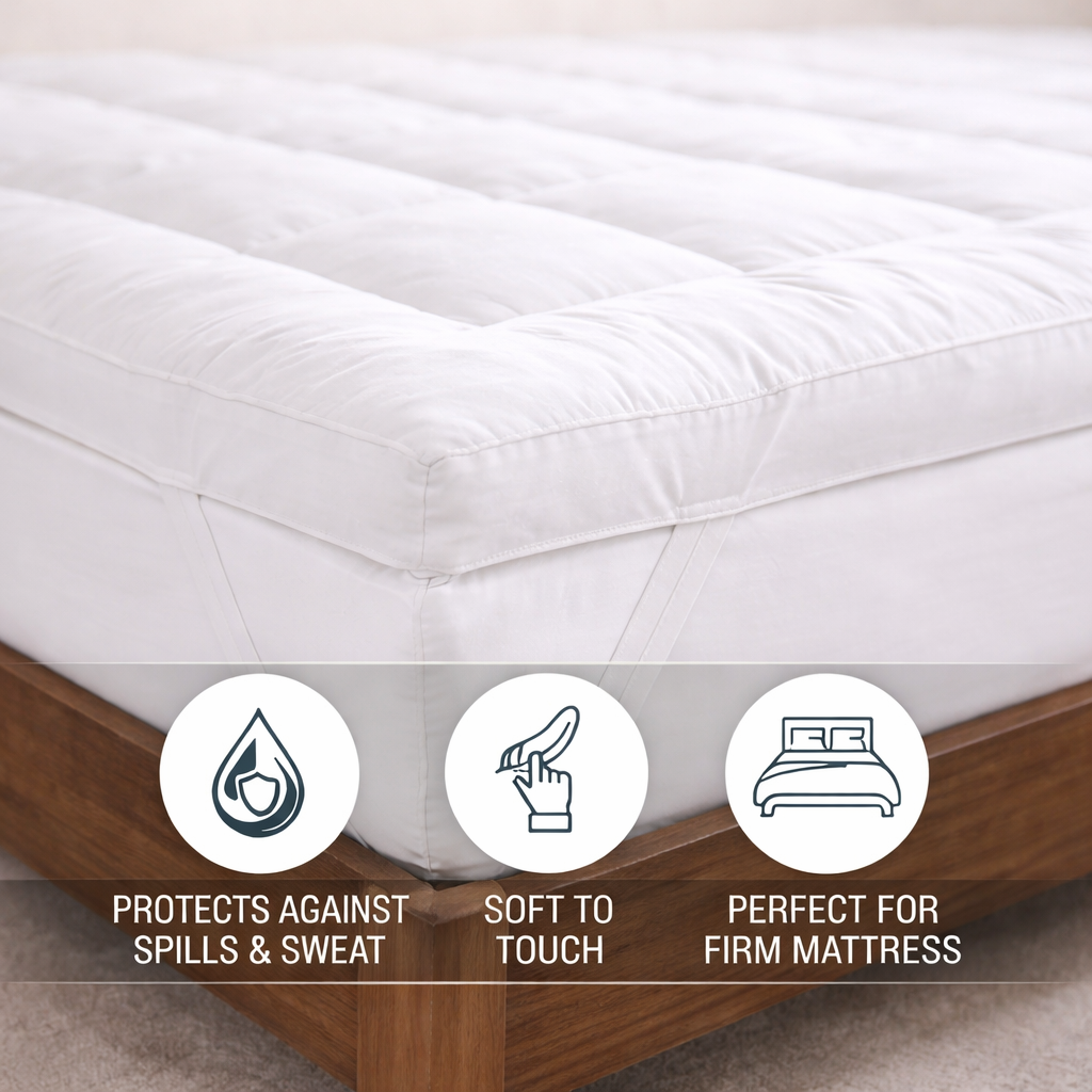 Premium Microfibre Mattress Topper