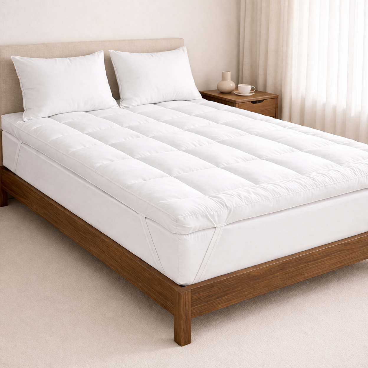 Premium Microfibre Mattress Topper