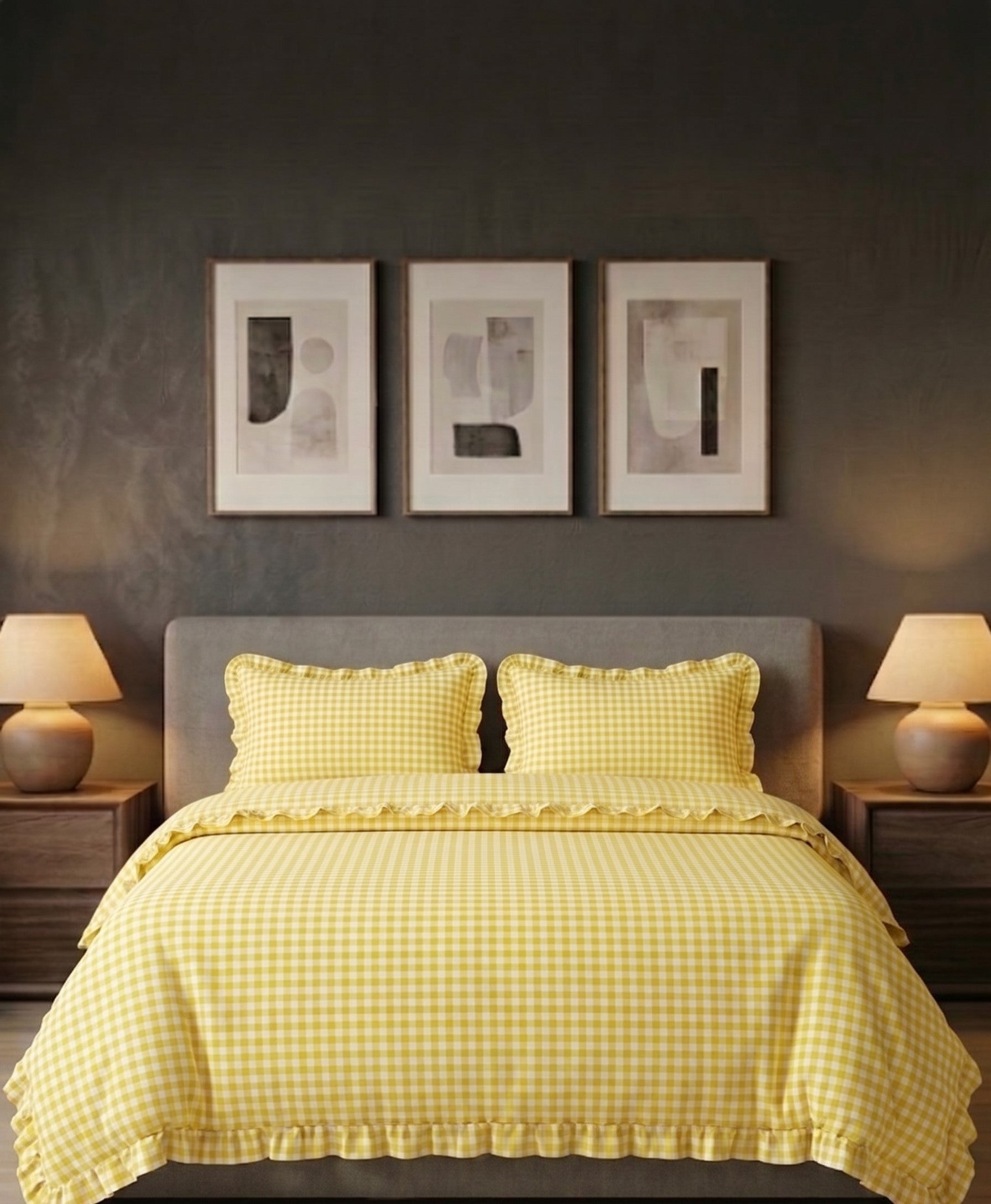 Cotton Frill Duvet Cover - image 2