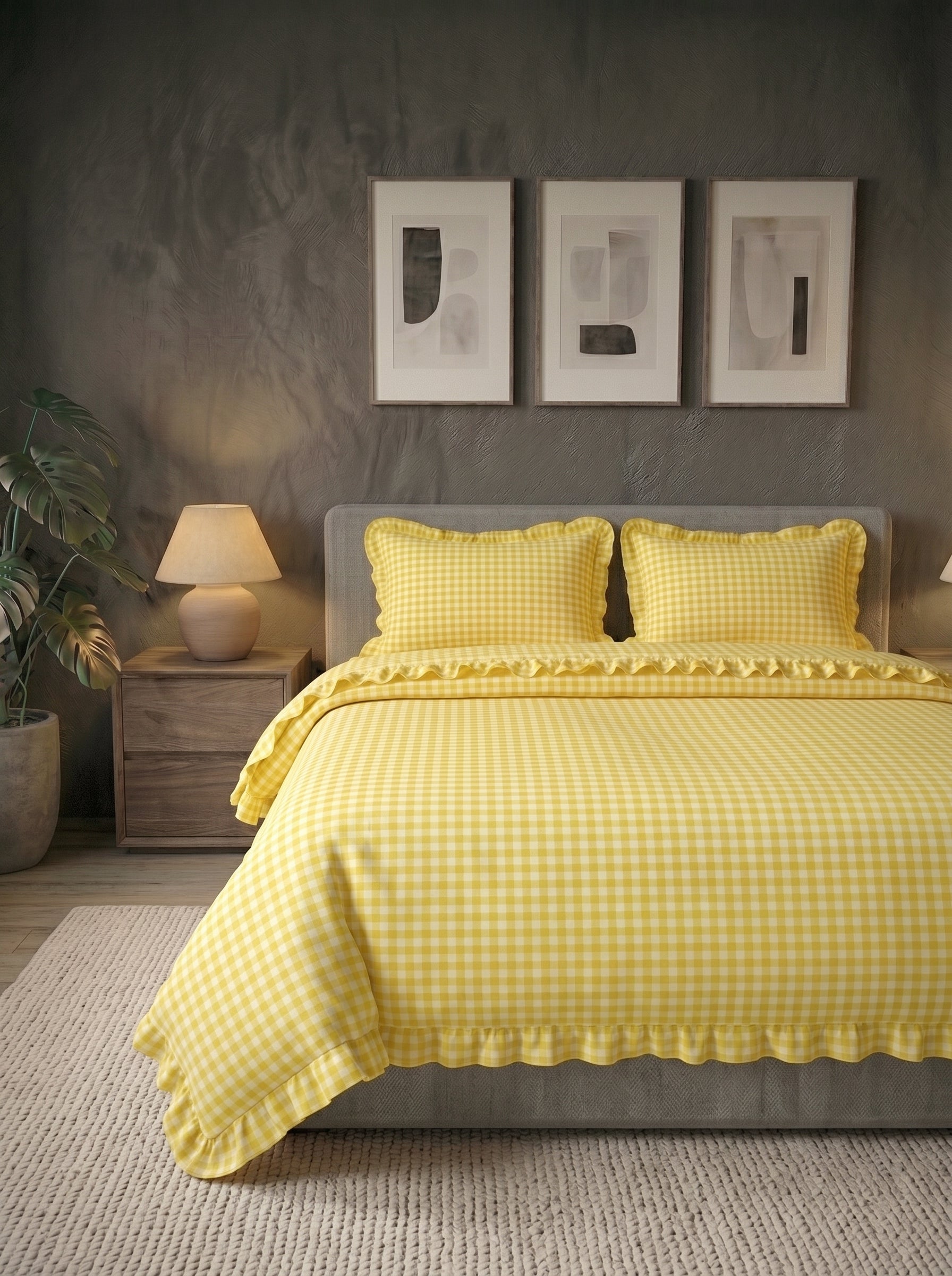 Cotton Frill Duvet Cover - image 3