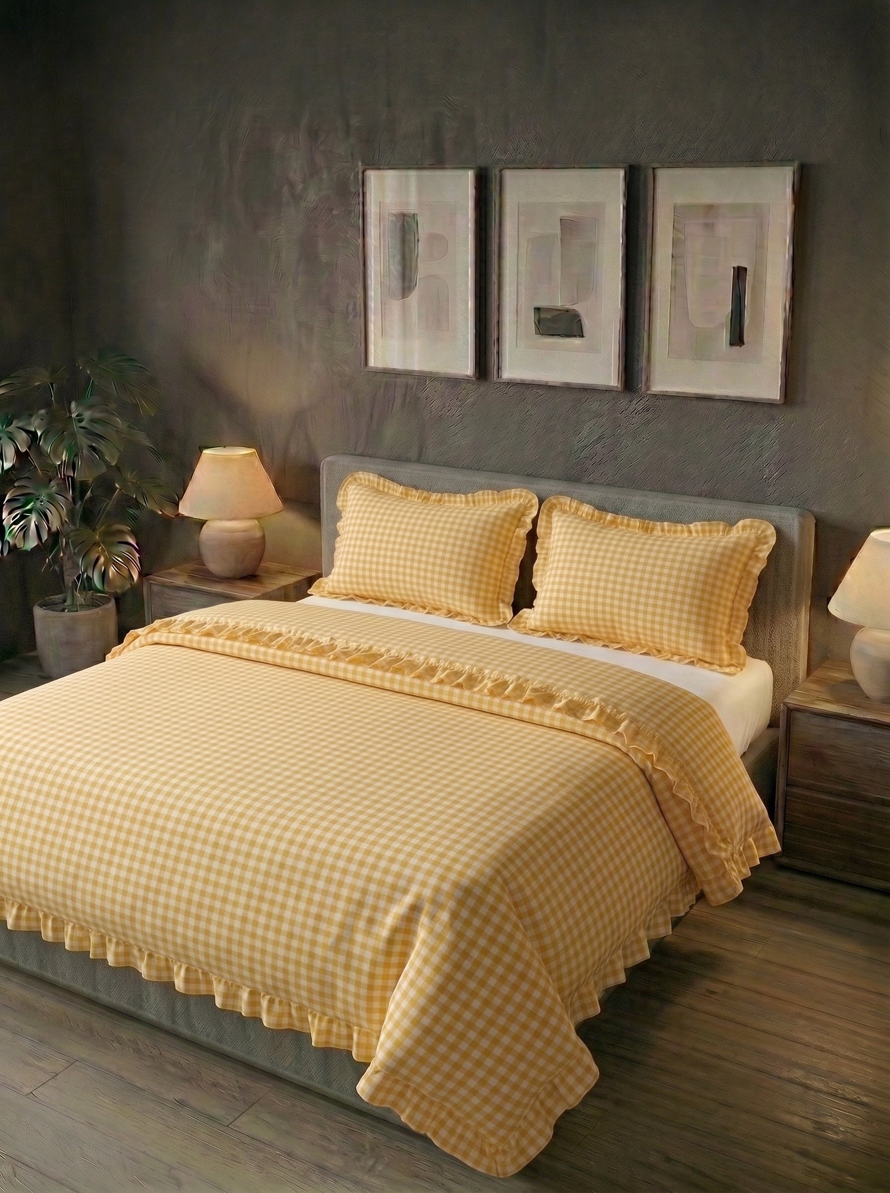 Cotton Frill Duvet Cover - image 4