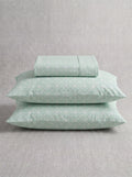 Cotton Green matrix 3 Pcs Printed Stitched Bedsheet Set