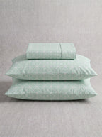Cotton Green matrix 3 Pcs Printed Stitched Bedsheet Set