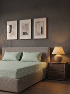 Cotton Green matrix 3 Pcs Printed Stitched Bedsheet Set - image 4