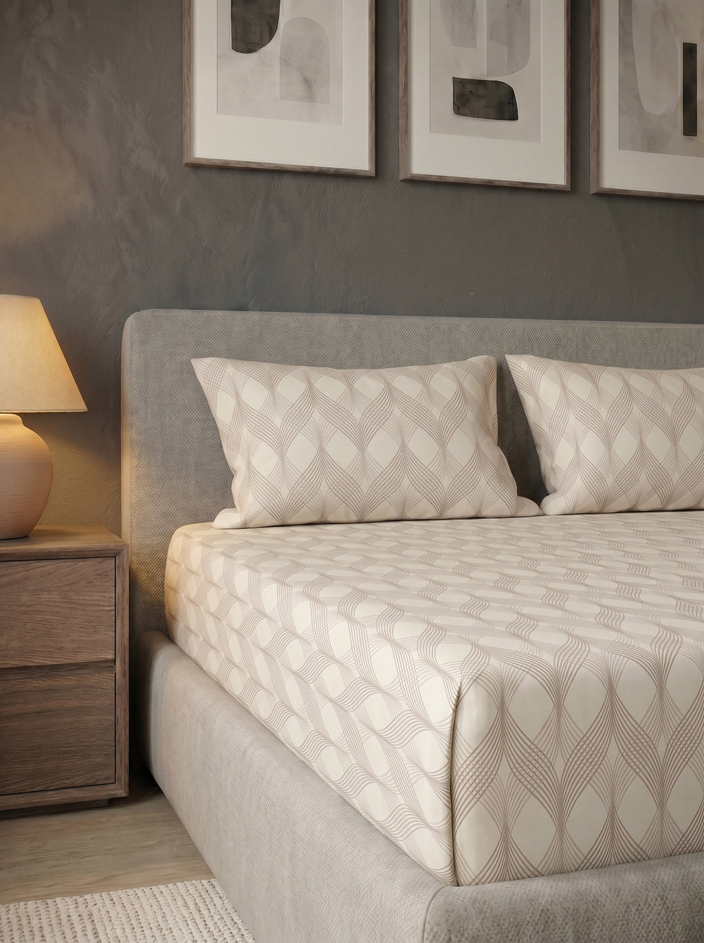 Diamond Lattice cushion (Cover+filling) 16x16 - image 3
