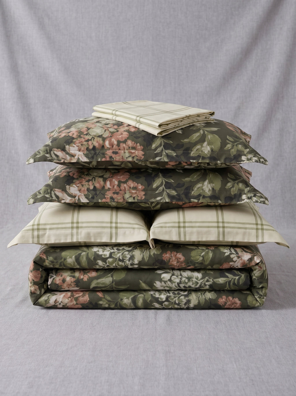 Garden Whisper Bedsheet + Duvet Cover 6 pcs
