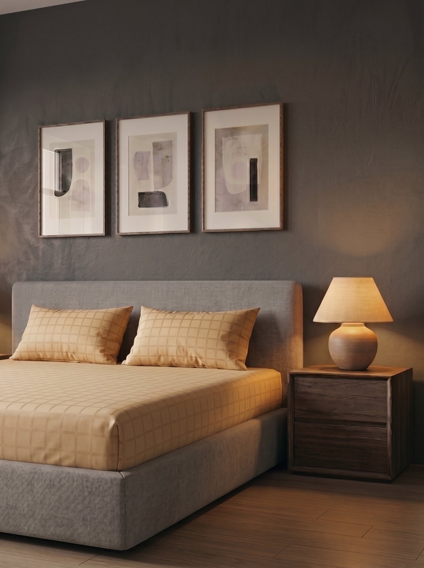 Golden Cotton Sateen Bedsheet Set - image 4