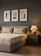 Heritage Vine Printed Cotton King Bed Sheet Set - image 4