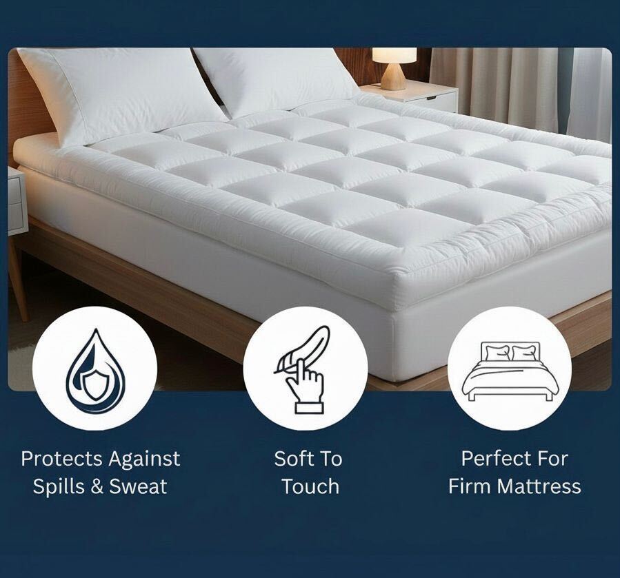Premium Microfibre Mattress Topper