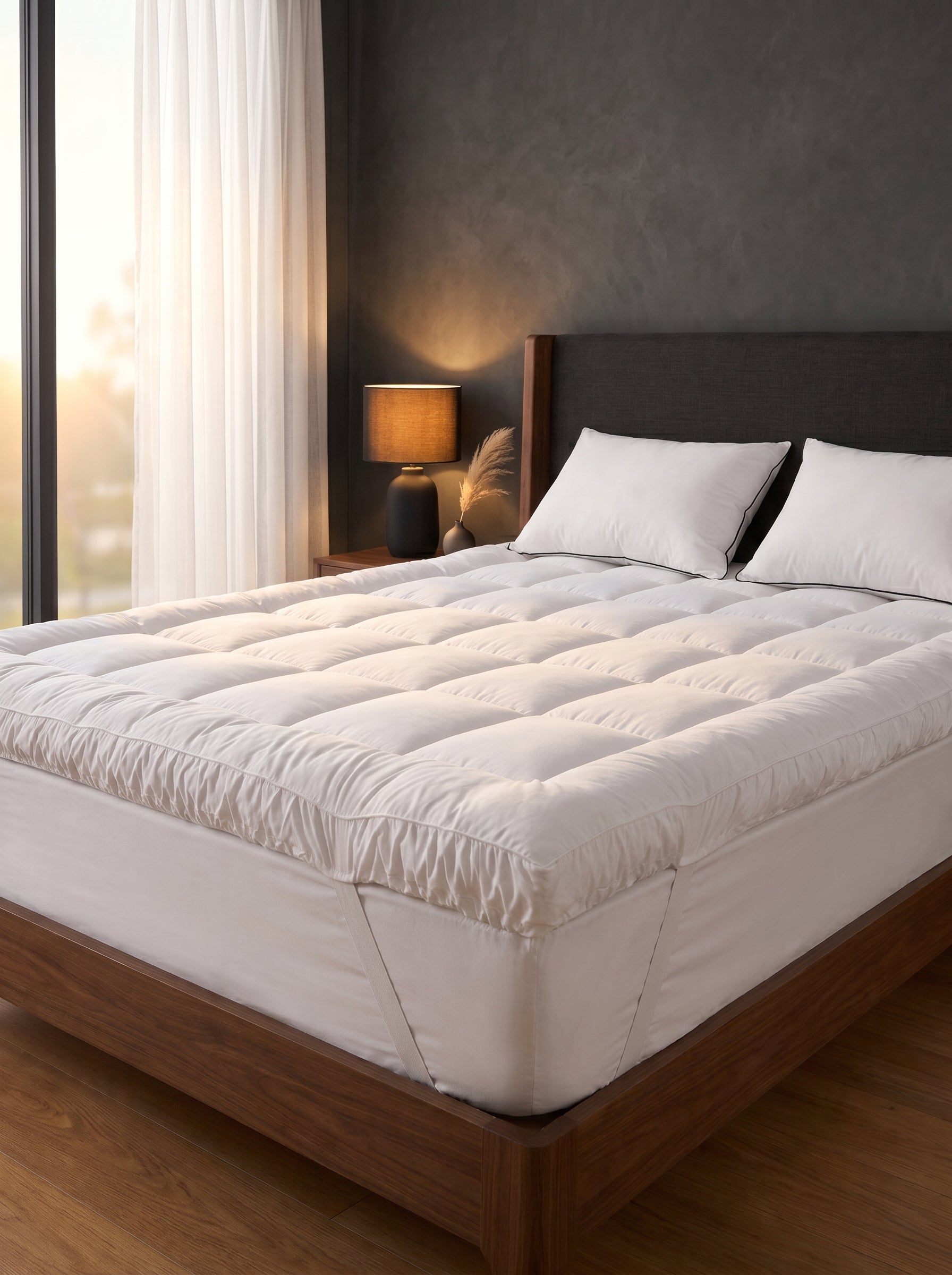 Premium Microfibre Mattress Topper - image 2
