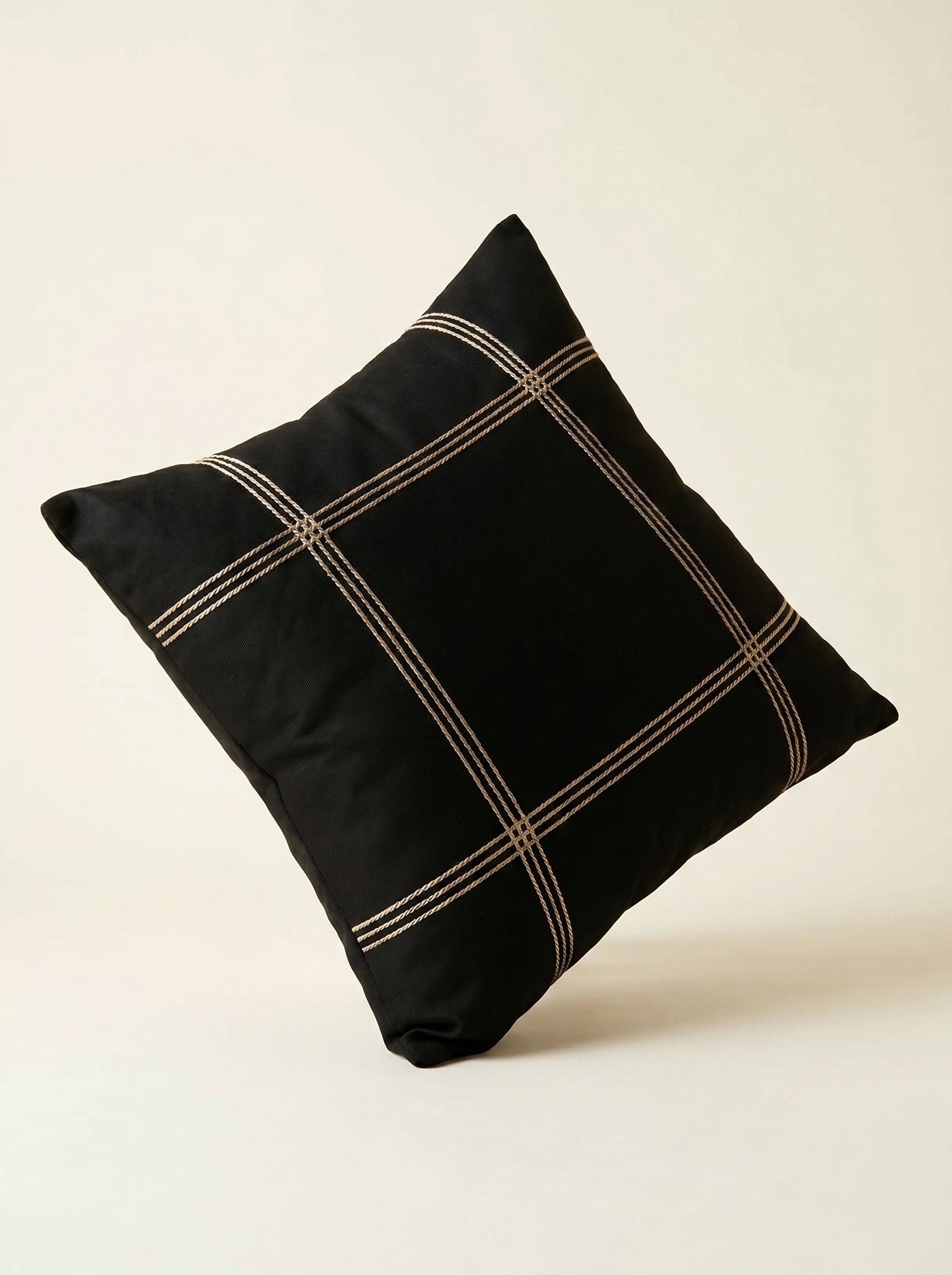 Midnight Grid Cushion Cover - image 3