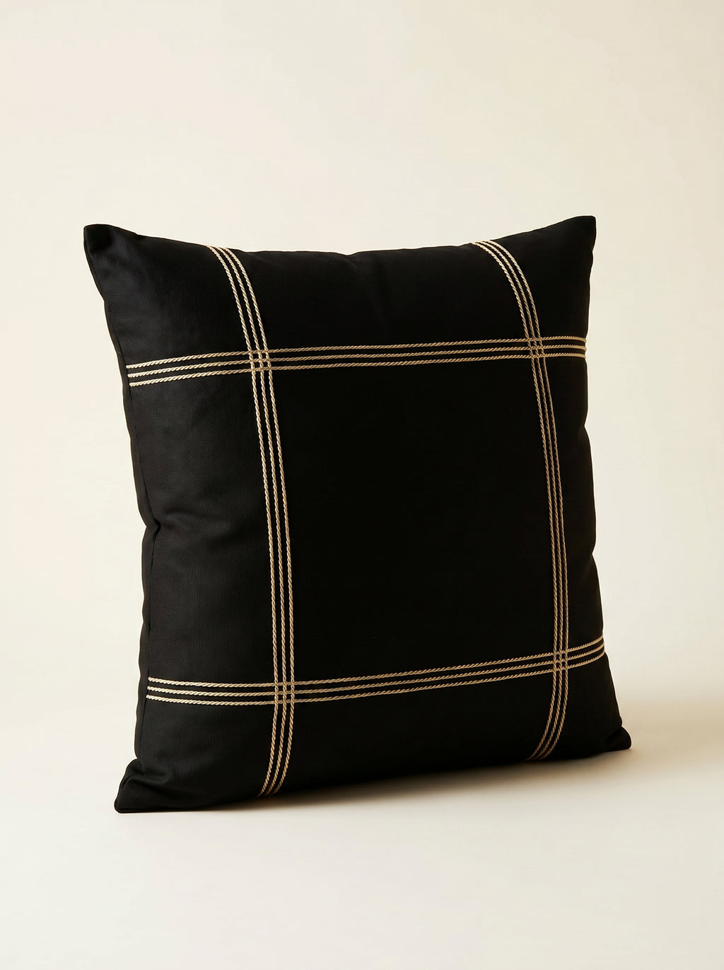 Midnight Grid Cushion Cover - image 2