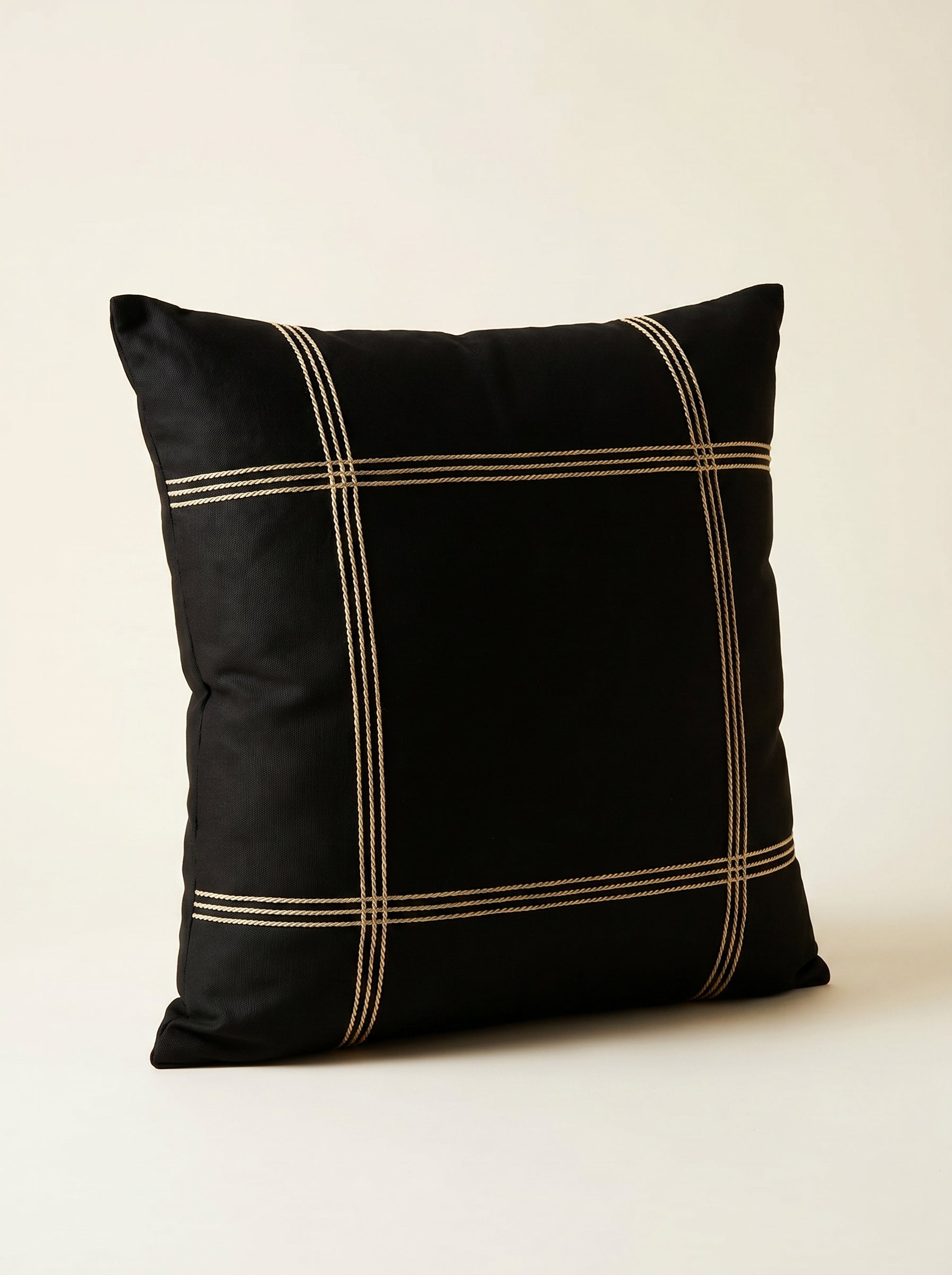 Midnight Grid Cushion Cover - image 2