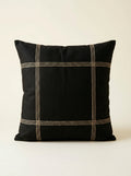 Midnight Grid Cushion Cover