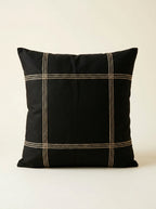 Midnight Grid Cushion Cover