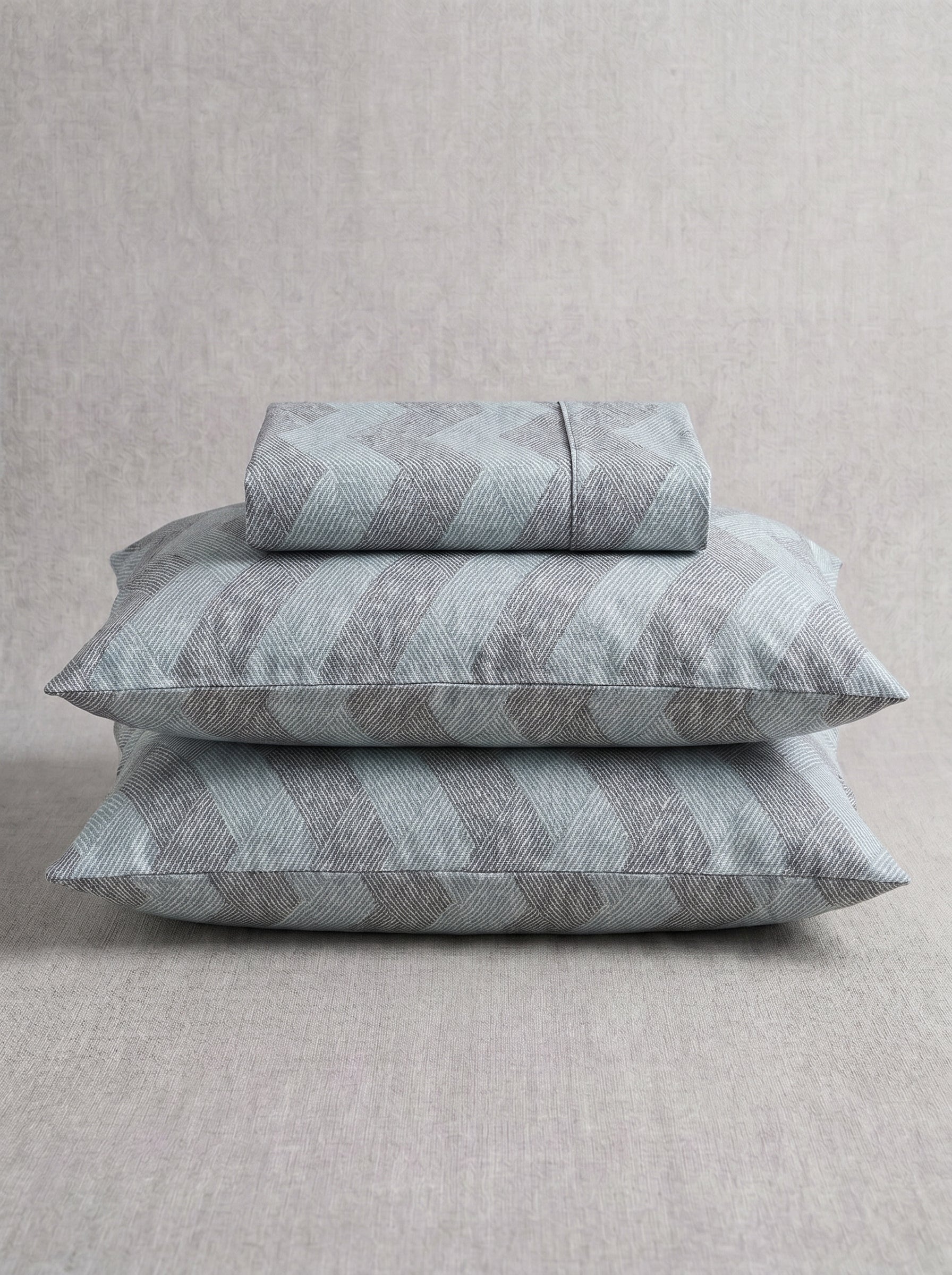 Percale 3 Pcs Printed Bedsheet Set