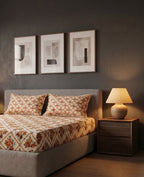 Provence Trellis Printed Cotton King Bed Sheet Set - image 4