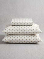 Taupe Polka Dot