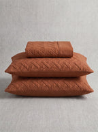 Ultra Sonic Brown Bedsheet