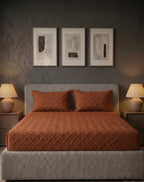 Ultra Sonic Brown Bedsheet - image 2