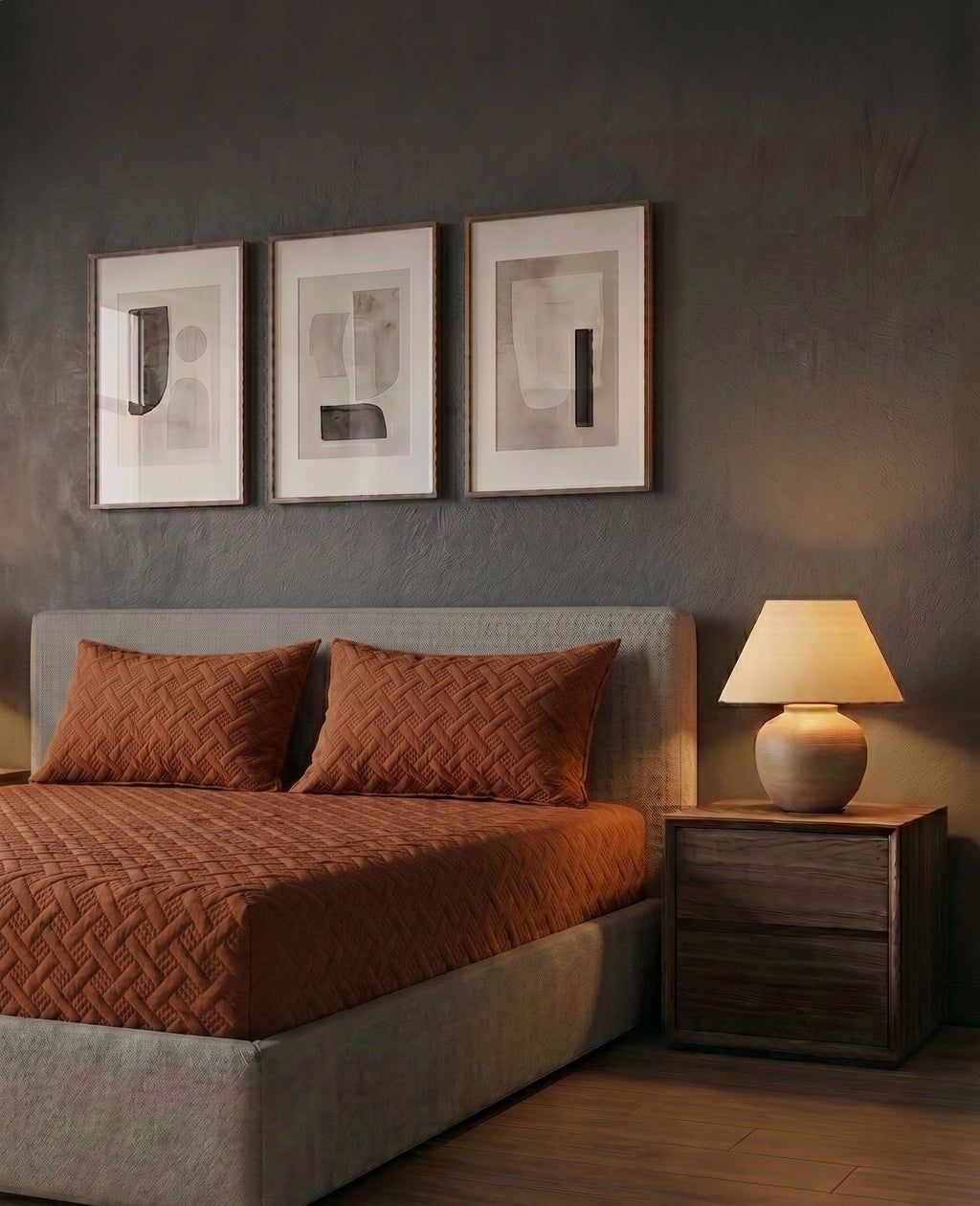Ultra Sonic Brown Bedsheet - image 4