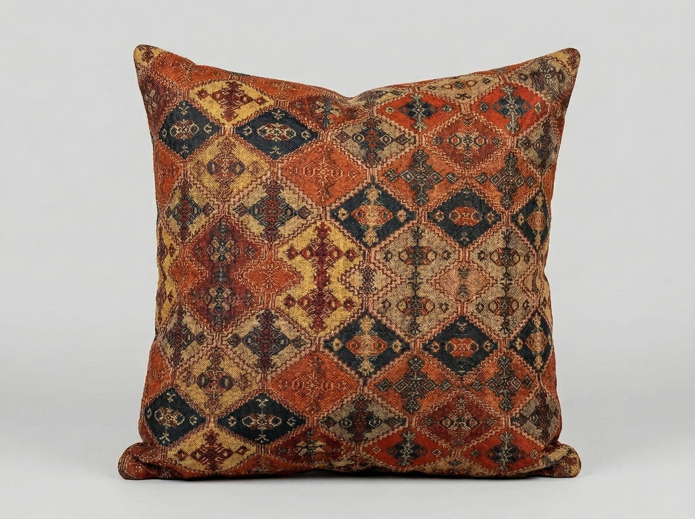 Geometric Diamonds cushion (Cover+filling) 16x16